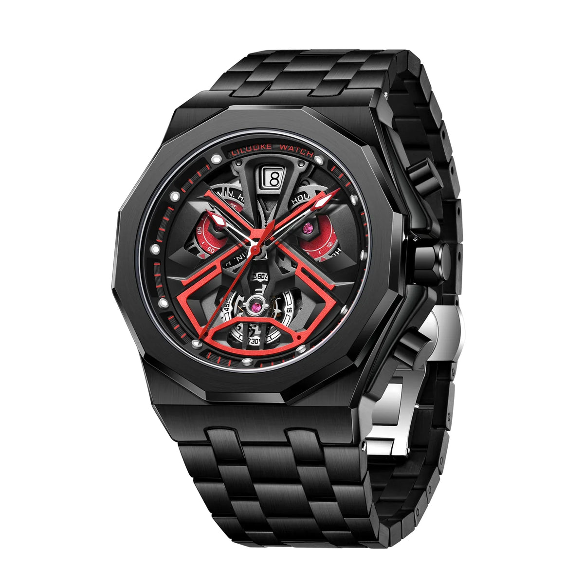 LILUOKE Mens Watches for Men, Profession Design Wrist Watches