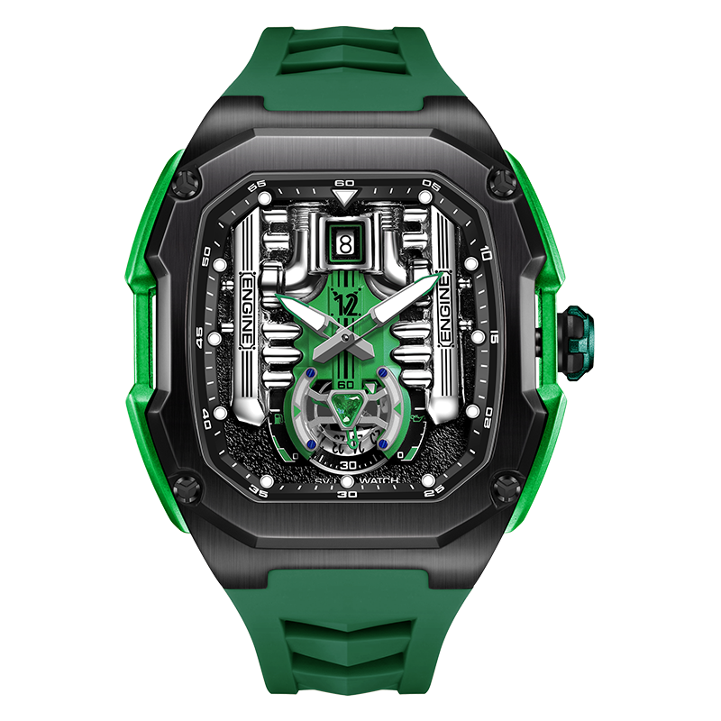 LILUOKE Phantom Engine Watch Rolls-Royes V12 Engine DT-LK9031G