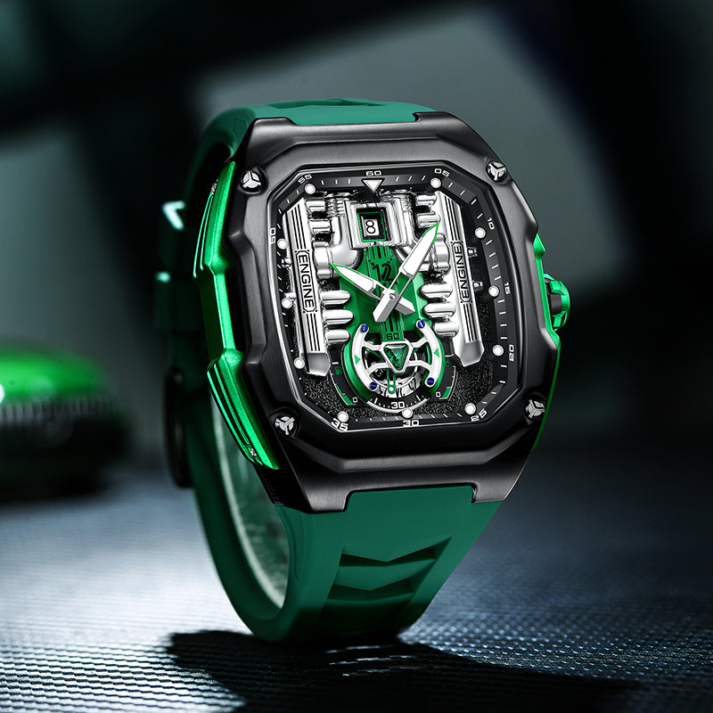 LILUOKE Phantom Engine Watch Rolls-Royes V12 Engine DT-LK9031G