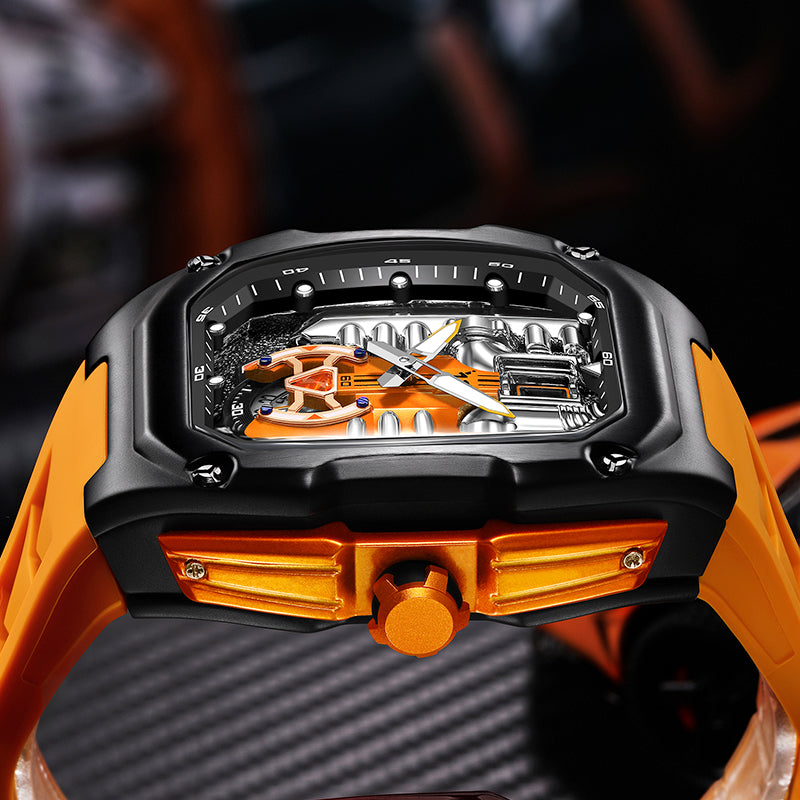 LILUOKE Phantom Engine Watch Rolls-Royes V12 Engine DT-LK9031G